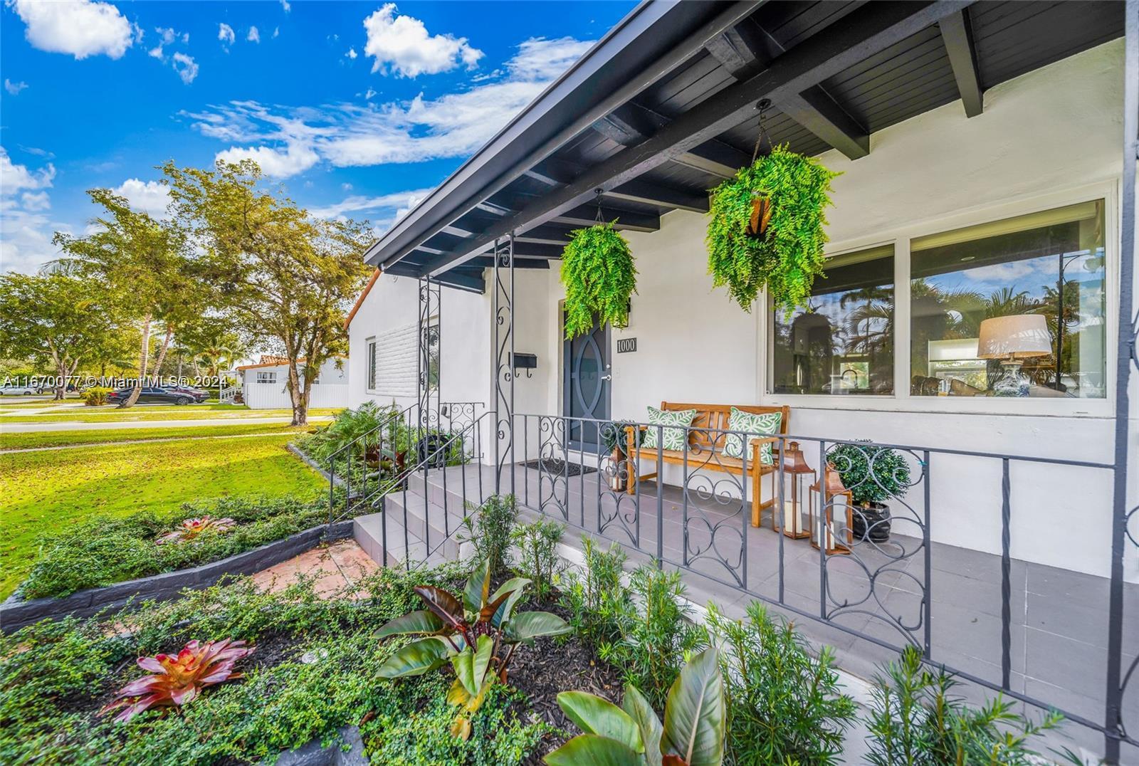 Beautifully remodeled home in Miami Springs' Bird Section! Property is on a corner lot with a large backyard. It was completely remodeled in 2021 including wood cabinets, large kitchen island with seating, open floorplan great for entertaining, very light and airy, light color palette for a fresh feel, impact windows and doors, washer, dryer, single car garage, alley access for those requiring recreational vehicle storage. Enjoy everything Miami Springs has to offer, from Golf Course, tennis courts, peaceful strolls throughout the beautiful city boasting gorgeous flora and fauna. Miami Springs is a bird watchers dream! Close to shopping, dining, MIA, the beaches all that Miami has to offer while being tucked away in a quiet retreat. Property will be available to move in 12/1/24