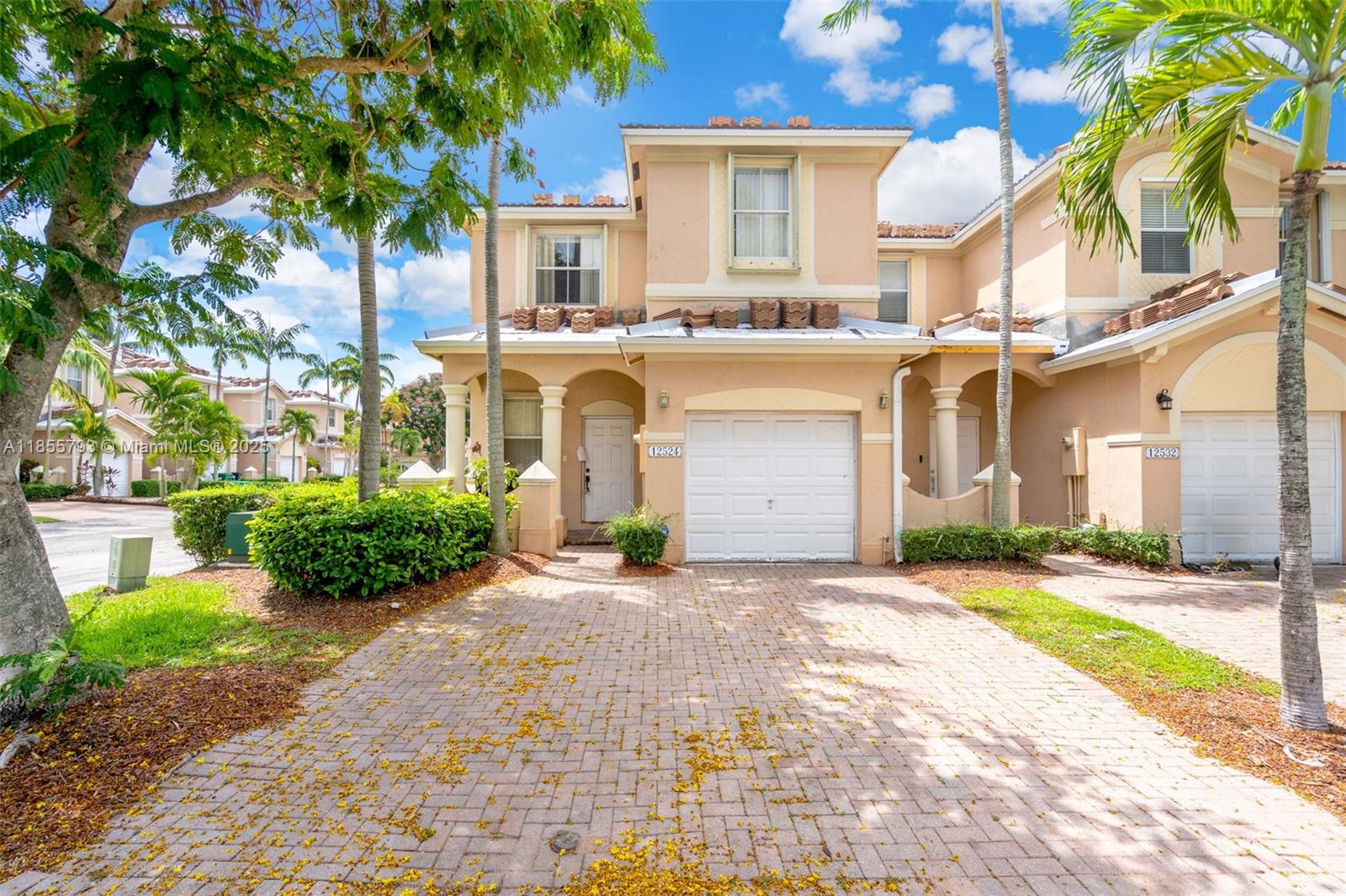 Spacious 3-bedroom, 2.5-bath townhome located in the highly sought-after Kendall Breeze community. This unit features a functional layout with tile and carpet flooring, an open kitchen with ample cabinet space, and a private fenced patio, perfect for entertaining. All bedrooms are upstairs for added privacy, including a generously sized primary suite with walk-in closet and en-suite bath. Enjoy a beautiful community pool, a clubhouse, and 24/7 security. Low HOA and prime location with easy access to the Turnpike, shopping, dining, and top-rated schools. Great opportunity for both homeowners and investors!