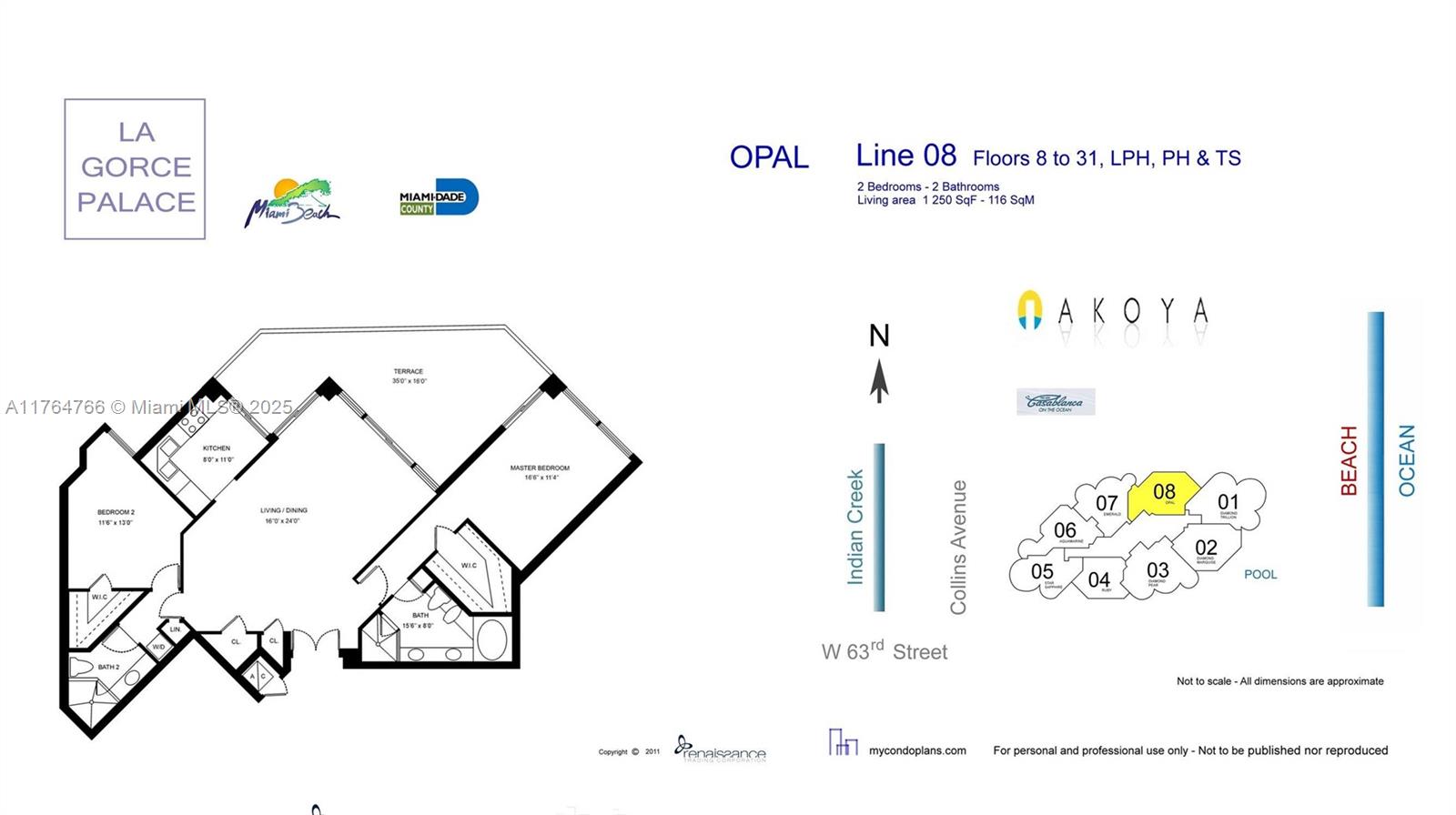 LA GORCE PALACE CONDO - Residential Lease