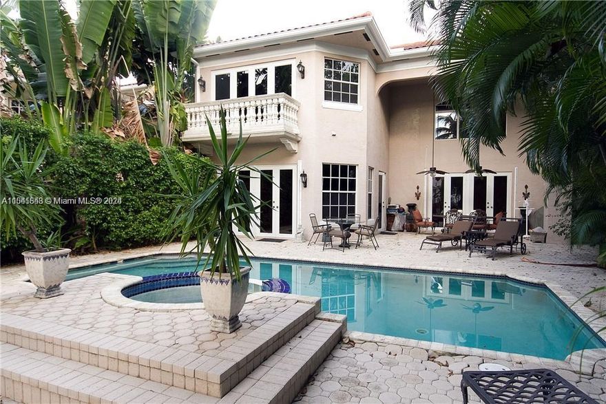 Large corner home in a private family community. Deeded 40 ft dock on Intracoastal waterway, with ocean access. Remarkable home features high ceilings and marble floors throughout. Balcony view of Intracoastal from Master Bedroom. The layout of the home includes 2 bedrooms downstairs and 4 bedrooms upstairs. 4,000 sqft+. 
Walking distance to synagogues. A+ rated schools in Sunny Isles Beach, beach, great restaurants and shopping nearby, and more.
The house has begun undergoing renovations and can be completed by the buyer.