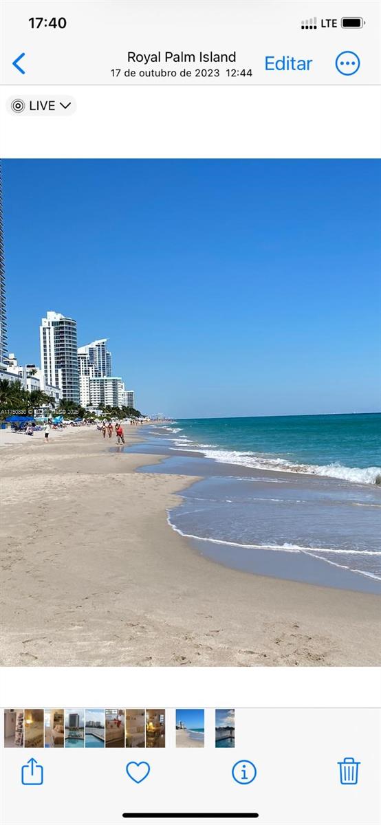 Rental Property at 1913 S Ocean Dr 326, Hallandale Beach, Broward County, Florida - Bedrooms: 1 
Bathrooms: 1  - $1,800 MO.