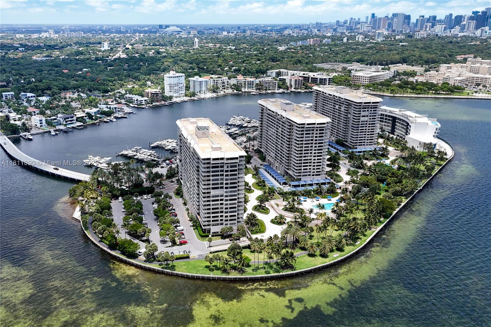 Property for Sale at 2 Grove Isle Dr B1108, Miami, Broward County, Florida - Bedrooms: 2 
Bathrooms: 2  - $1,515,000