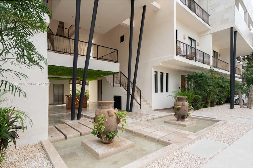 Unit 25 at Akua Reserve is a modern 1-bedroom apartment perfect for living or Airbnb investment. With 656.60 ft², it features an open-concept design, high-end finishes, and a private terrace. Located in Aldea Zamá, it offers access to premium amenities such as a pool, gym, lounge areas, and an outdoor movie theater. Its prime location near beaches, restaurants, and shops ensures high rental demand and strong appreciation potential, making it an ideal choice for investors or those seeking a tranquil retreat in Tulum.