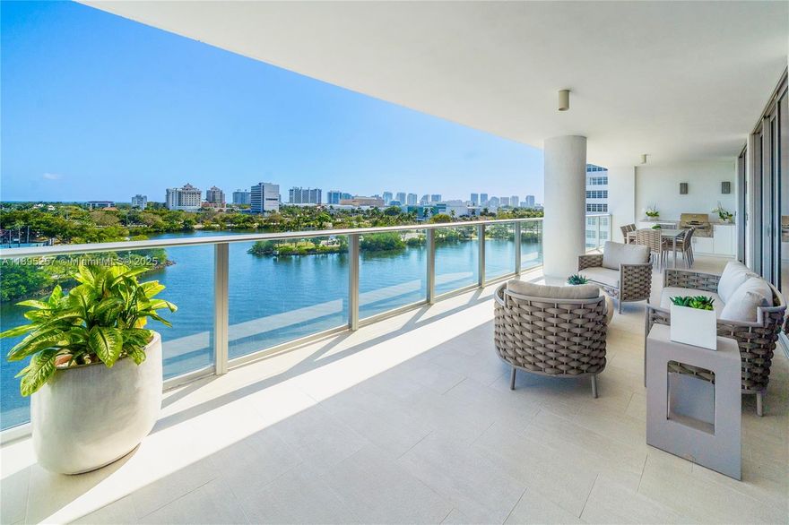 Stunning RIVA Residence Offers Exquisite Italian Design Throughout with Ocean, Park & River Views from Every Room.  Custom Work & Built-Ins, Albed Glass Doors, Amazon Echo and Elegant Lighting Throughout. 72’ Private Terrace w/BBQ for the Perfect Indoor/Outdoor Lifestyle. Direct Elevator to Your Great Room w/Chef's Kitchen Featuring Italian Cabinetry, Dekton Countertops, Sub Zero & Wolf Appliances (Gas Cooktop). Primary Suite Boasts Custom Walk-In Closet, Backlit Vanities & Large Shower + Soaking Tub. 2 Parking Spaces & Large Storage Locker Included. 40k SF of RIVA's Resort Quality Amenities: Waterfront Pool, Huge Gym, Yoga Studio, Steam, Sauna & Treatment Rooms, Jacuzzi, 2-Story Resident's Lounge, Catering Kitchen, 3 Guest Suites, 2 Dog Walks & 400’ River Promenade. Boat Slips Available.