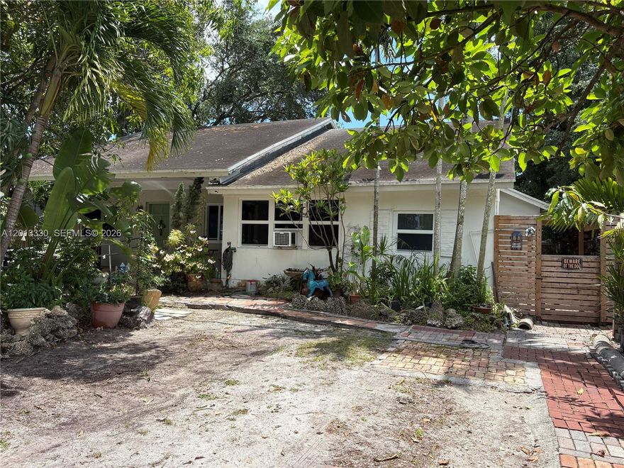 FORECLOSURE!  Property in a fantastic location by Coral Gables, South Miami & University of Miami.  It is a fixer upper; great for investors. Currently being used as a duplex of 3 bedrooms/1 bathroom each.  Also suitable to remodel into a beautiful home. New windows recently installed. Best schools: David Fairchild Elementary, South Miami Middle, South Miami Senior. Walk to David Fairchild Elementary & South Miami Park. Sale is subject to the lender & Court's approval- approximately 90 days.  Submit the BEST & HIGHEST offer. Do not disturb the occupants!  Call the listing agent.