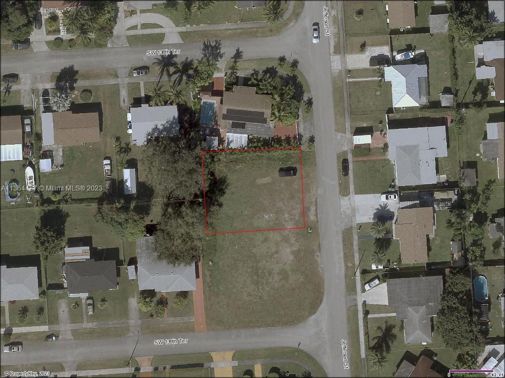 DISPONIBLE/AVAILABLE Vacant Residential Land for sale in Richmond Heights, Miami. 0.1722 acres. (7,500 sq ft.) lot on Jefferson Street. This lot is cleared, no trees. Residential area close to Sgt. Joseph Delancy Park, SW 117th Ave, 992/SW 152nd St, restaurants, shops, schools, Ronald Reagan Turnpike. Assigned schools: Gloria Floyd Elementary School, Arvida Middle School, Miami Killian High School.
Property Use: Use Code: 00 / VACANT RESIDENTIAL Land Use: VACANT RESIDENTIAL : VACANT LAND (0081) Zoning: 0100/SINGLE FAMILY - GENERAL Lot Size: 0.1722 acres / 7,500 sf Subdivision: REPLAT OF PORTIONS OF RICHMOND Twn: 55 / Rng: 40 / Sec: 19
Latitude: 25.639332 Longitude: -80.380952
