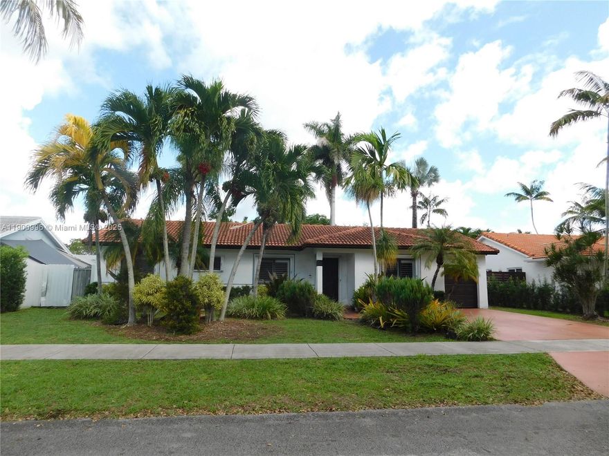 Investors delight! This single-family home comes with three bedrooms, two bathrooms, a small family room, and a one-car attached garage in a family-oriented neighborhood of more expensive homes! Per the Dade County tax roll, the Sq. Ft. is 1559! It was built in 1998! It comes with an inviting in-ground swimming pool, perfect for entertainment! Hurricane accordion shutters! Plantation-like window treatments! Updated bathrooms! It sits on a 7,500 sq. ft. lot with lush landscaping! 2 mature royal palms, plus tons of smaller palms! 2 fruit-bearing avocado trees! This home needs painting, flooring, and TLC, as it is in its original 1998 condition! No HOA! This home will sell fast as it is priced way under market value!