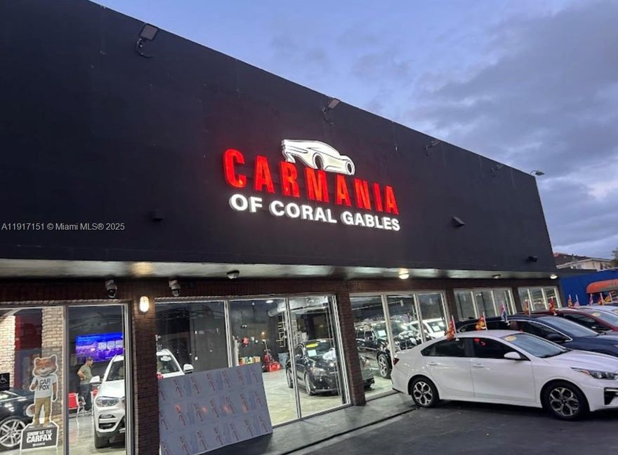 Amazing opportunity to lease Office space in Coral Gables.  Three offices spaces available approximately 500 sqft. for $2000 each; a fourth space about 700 sqft. available for $2700. You have the option to lease 1, 2,3 or all 4 spaces. The offices are above a well established and successful car dealership operating below. Spaces will be cleaned up prior to possession. There is a bathroom and front vestibule/reception area.  Don't miss out Easy to show.