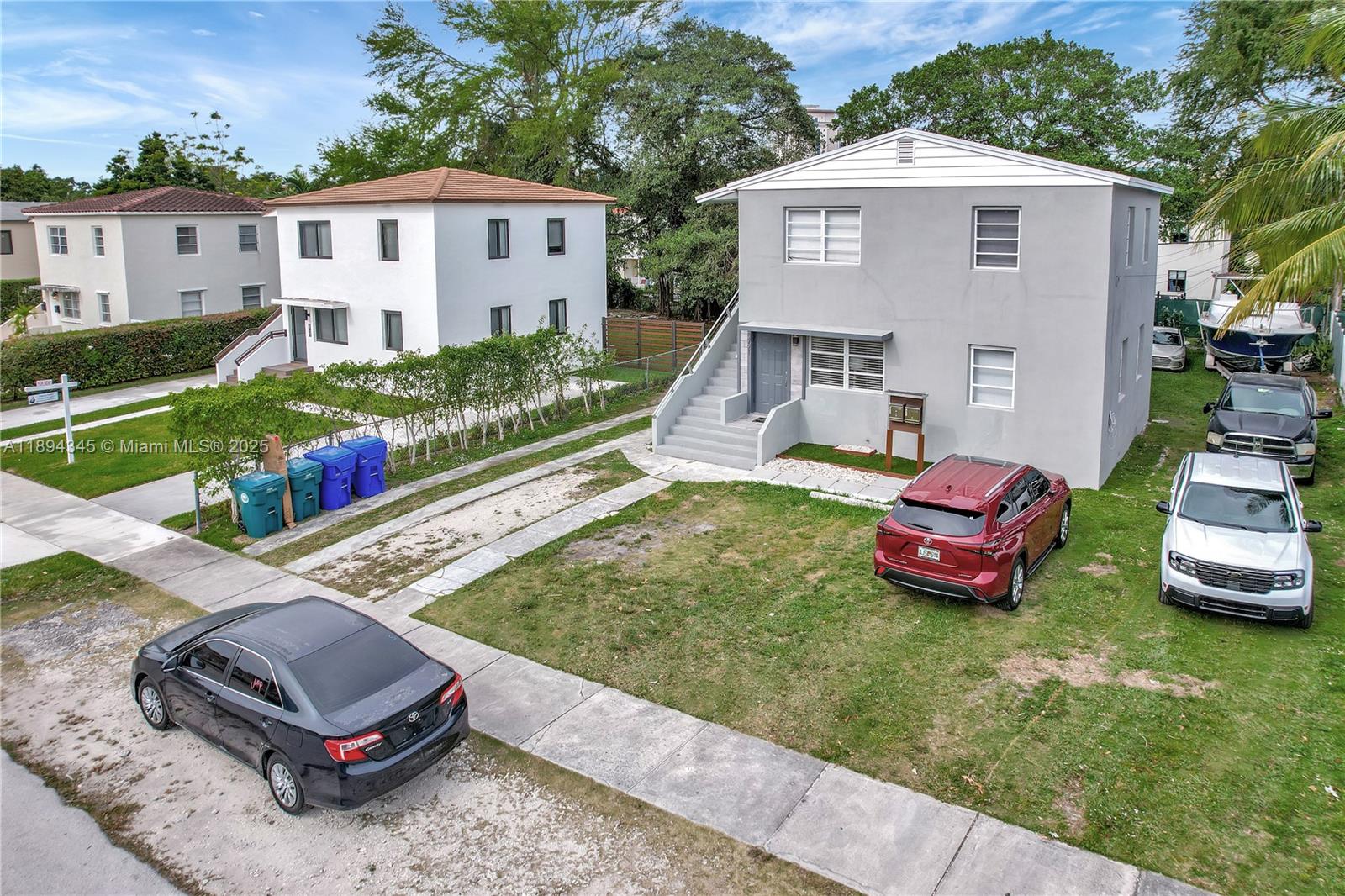Excellent opportunity to own a duplex in a really an A+ location. This property blocks away from Gables Plaza, Miracle Miles and a few min drive to Brickell, Coconut Grove ad Miami's downtown. This is a two-story Duplex with 2 bedrooms 1 bathroom each. The property is rented and generating monthly income. There's plenty of parking in the front and a huge backyard where you can build, add to the current structure, build a pool etc.