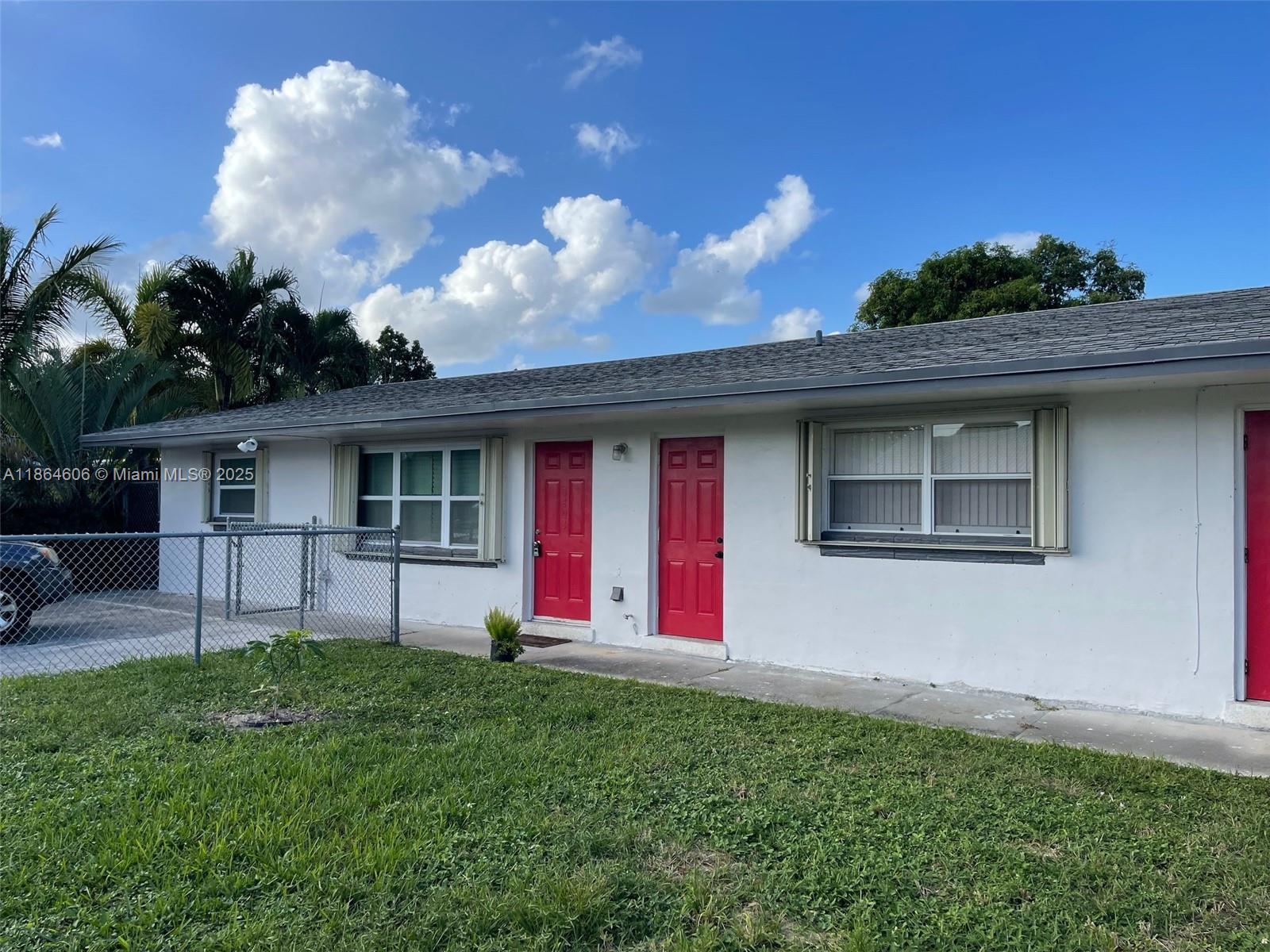 Separate parking space for 2 cars and a private backyard. This 2 bedroom and 1 bathroom duplex is great for someone looking to be centrally located by all highways. Features a separate laundry room and a large kitchen, as well. Fast move in process. No pets allowed.