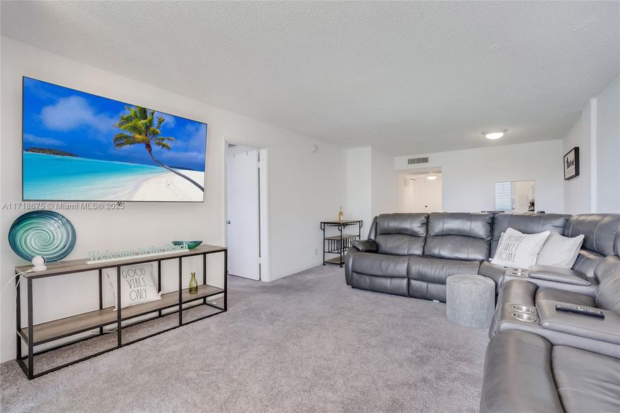 Large and open 2-bedroom, 2-bath condo East of Rt 1 featuring spacious walk-in closets in both bedrooms and a large screened-in balcony with serene views of the pool and lush gardens. Enjoy resort-style living with amenities including a heated pool, clubhouse, gym, BBQ area, putting green, and dock space available for rent. Perfectly located near the beach, the vibrant Pompano Pier, Deerfield Beach, and Dan Witt park.  This condo offers the ideal combination of relaxation and convenience. Don’t miss this opportunity to own your slice of paradise!