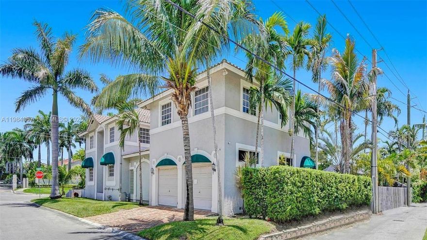 Ideally situated on a desirable corner lot in the heart of Hollywood Lakes, this artistically impressive 5-bed, 3.5-bath home is just a few blocks from the beach, the famous Hollywood Broadwalk, ArtsPark at Young Circle, dining, entertainment, and outdoor recreation right at your fingertips. The main home features a spacious 3-bedroom, 2.5-bath layout designed for comfortable living and entertaining. The open kitchen is the heart of the home, complete with granite countertops, a cooking island, and stainless steel appliances, flowing effortlessly into the living spaces. A convenient bedroom and half bath are located on the first floor. Upstairs, you’ll find two beautiful primary suites, offering privacy and flexibility. The main primary bedroom includes a large walk-in closet, a private balcony, and a charming spiral staircase leading down to the patio, creating a peaceful retreat to enjoy the South Florida breeze.  The property also includes a separate 2-bed, 1-bath suite above the two-car garage, complete with its own private kitchen. All of this is just minutes from Hollywood Beach, shopping, dining, nightlife, and Fort Lauderdale-Hollywood International Airport.