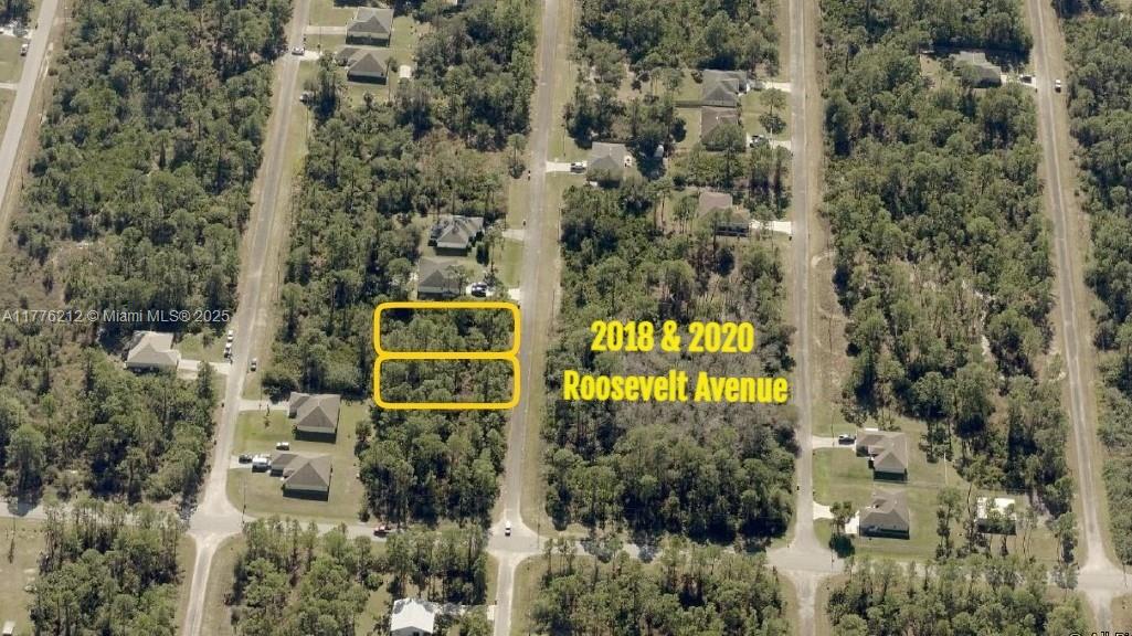***********************Owner May Consider Financing with 50% Down Payment'***********************
2020 Roosevelt Ave SOLD / 2018 Roosevelt Ave. AVAILABLE. Buildable Residential Lot- RS1 Single Family Residential located in growing Alva area of Lehigh Acres, Florida. Land is approx 9,900 Sq.ft. with access to Power/ Light. Near to JOEL BLVD/ Greenbriar neighborhood. 30 minutes to SW Int. Airport/ Cape Coral/ Ft. Myers. Neighboring newly built homes selling in the $350Kto $400K Range.