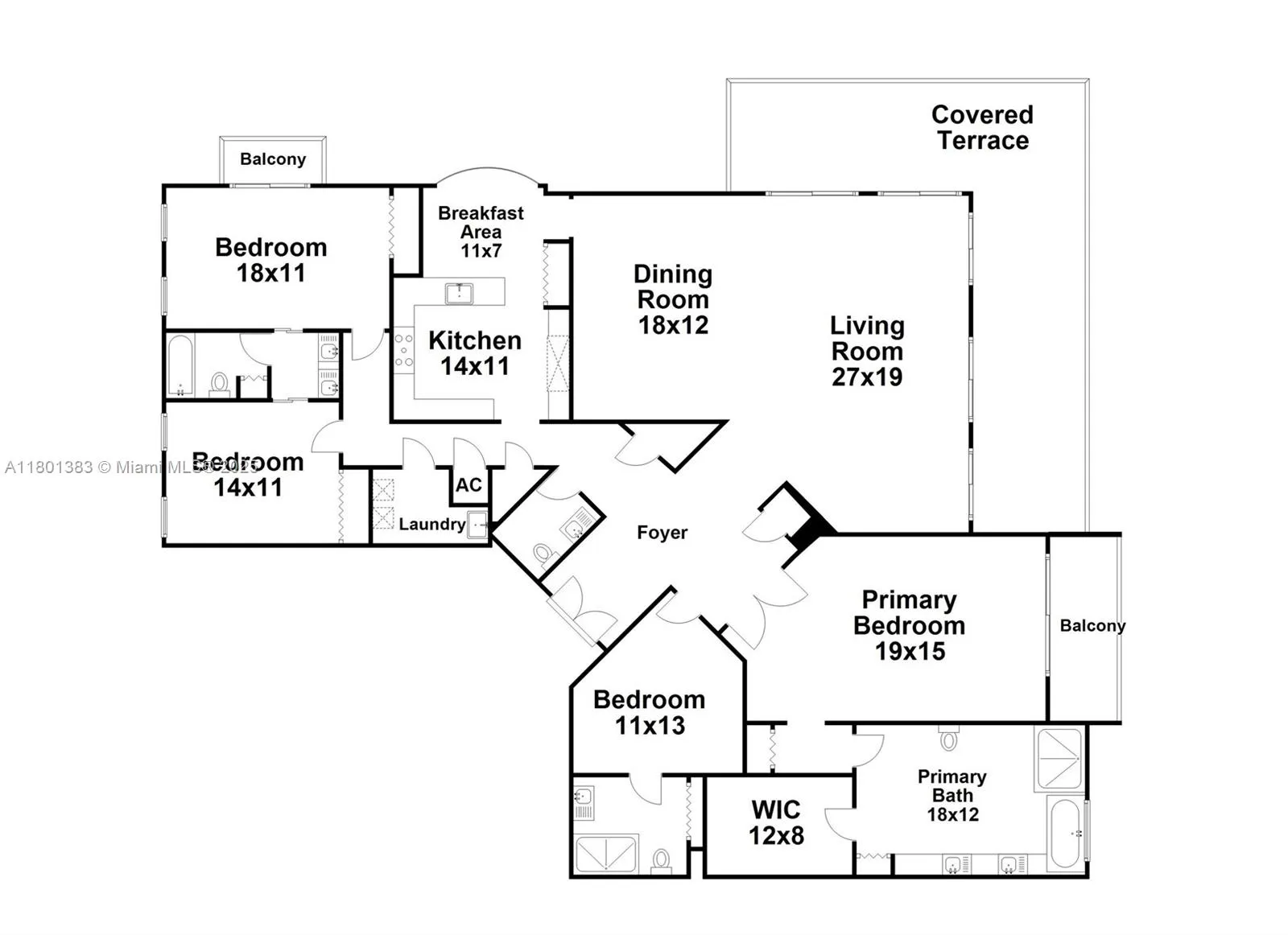 Coral Gables, Florida 33158, United States, 3 Bedrooms Bedrooms, ,4 BathroomsBathrooms,Residential,Active,128034