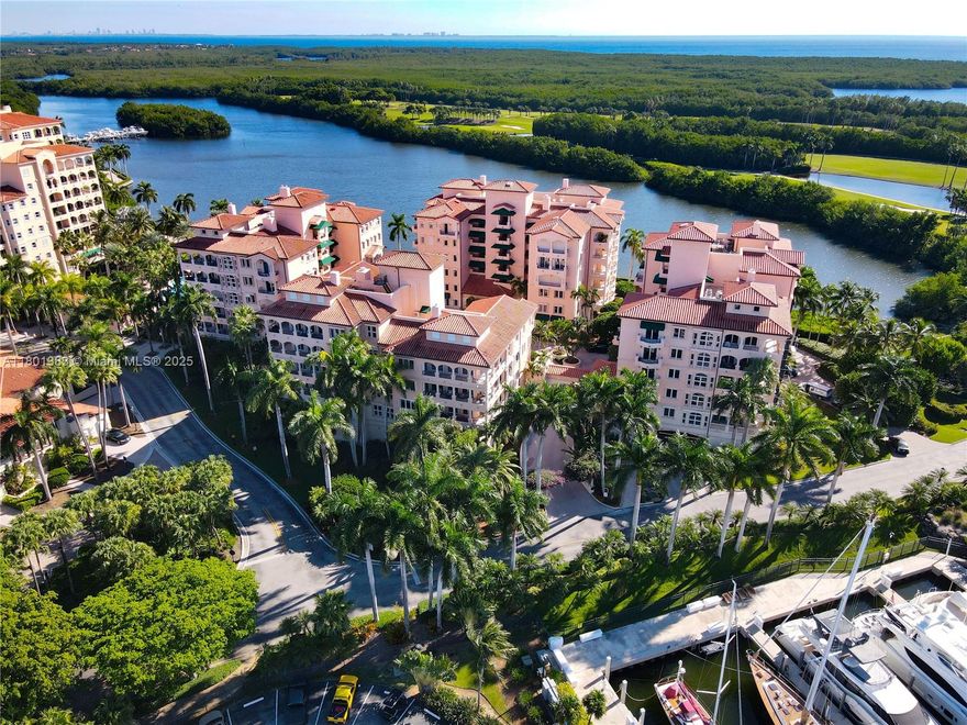 Meticulously updated and impeccably maintained, this 3 BR, 3.5 BA + den unit in Venice at Deering Bay spans 3,140 SF and enjoys magnificent lagoon & golf views! 1 of only 2 units on the 4th floor, its foyer entry leads to an open living/dining room w/ access to a deep covered balcony on 2 sides.  The lovely eat-in kitchen features marble counters, stainless steel appliances, & a fabulous breakfast nook.  Located to one side of the unit, the gracious primary suite has a private balcony, elegantly redone BA, & large walk-in closet.  2 additional bedrooms share a jack-and-jill bath, and the office/den has a full bathroom & could truly serve as the 4th bedroom. The condo also features a laundry room, 2 parking spaces, storage unit, and 1 golf cart spot, all within the Deering Bay community!