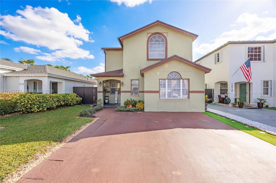 Beautifully maintained 3-bedroom, 2.5-bath single-family home ideally situated just minutes from the Florida Turnpike, top dining options, and Zoo Miami — all nestled in a peaceful, family-friendly neighborhood with NO HOA. The first floor welcomes you with a spacious and inviting family room, along with a bright living and dining area perfect for everyday living and entertaining. The kitchen has been completely remodeled and thoughtfully redesigned to maximize space, featuring real wood cabinetry and high-quality newer appliances. The former laundry area was smartly relocated to expand the kitchen’s functionality and flow. All three bathrooms have been fully remodeled. The primary and secondary bathrooms upstairs have also been upgraded with Bath Fitter systems that include a lifetime warranty, offering both style and long-term peace of mind. Step outside to a beautifully built lanai, as per the owner constructed to code with permits — an ideal space for relaxing or hosting gatherings year-round. The backyard also includes an anchored storage shed that conveys with the property, dedicated space for a boat, and plenty of room to design and build your dream pool. Additional highlights include a 2017 roof, elegant zebra blinds, and classic plantation shutters — making this home truly move-in ready. Easy to show; financing available with lender credit. 3D VIRTUAL TOUR AVAILABLE. Don’t miss this exceptional opportunity!