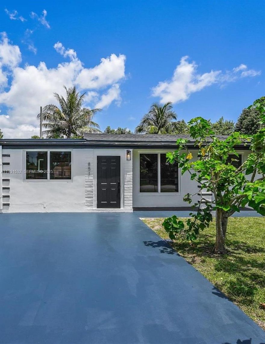 Welcome, first-time home buyer and investor  This beautiful, spacious three-bedroom, one bathroom house is located in the heart of Miami, close to I-95 and the Turnpike. Very spacious yard with two covered parking spaces, and it's not too far from Brickell, Wynwood, or South Beach