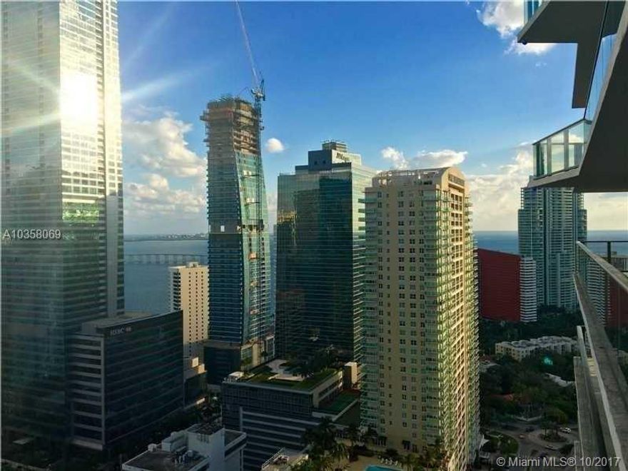 BRAND NEW UNIT READY TO MOVE-IN @ AMAZING SLS BRICKELL!! 1 BED + DEN / 1 BATH, BEAUTIFUL PANORAMIC VIEWS FROM HIGH FLOOR, PORCELAIN FLOORS THROUGHOUT, TOP OF THE LINE BOSCH APPLIANCES. ASSIGNED COVERED PARKING SPACE. GREAT LOCATION IN BRICKELL!! ENJOY RESORT-STYLE LIVING WITH THE BEST AMENITIES IN BRICKELL SUCH AS ROOFTOP DECK/POOL, FITNESS CENTER, BAR AND RESTAURANTS, MOVIE THEATER AND MORE!!!