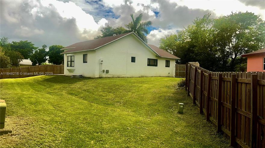 Beautifully Updated Home! Featuring luxury vinyl flooring throughout, a brand-new kitchen with granite countertops, Bluetooth-enabled stainless steel appliances, and updated doors. Remodeled bathrooms boast modern waterfall showers. Spacious master bedroom with high ceilings, plus two updated guest rooms. Home includes a GE industrial washer/dryer, electric tankless water heater, newer 3.5-ton A/C with updated ducts, newer plumbing, full fencing, 2017 roof, and more!