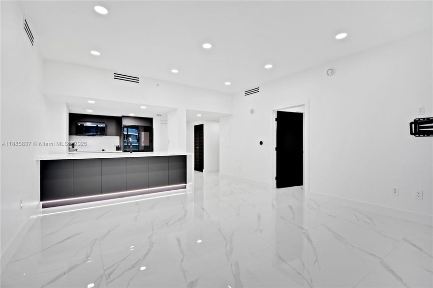 Beautifully Renovated 2-Bedroom Condo with Oversized Terrace at 1800 Club
This fully updated 2-bedroom, 2-bath condo at 1800 Club offers 1,452 square feet of living space plus a rare 500-square-foot terrace with bay views (one of only a few in the building with oversized terrace). Recent renovations include a modern kitchen with new appliances, white porcelain flooring throughout, updated lighting, remodeled bathrooms, custom built-in closets in the primary bedroom, new doors and a new water heater and new washer/dryer.
Additional parking and private storage are available for purchase. Please inquire during your showing. The building is Fannie Mae approved, has strong financials, healthy funded reserves and low HOA. All building amenities are in working condition. *LOAN IS ASSUMABLE*