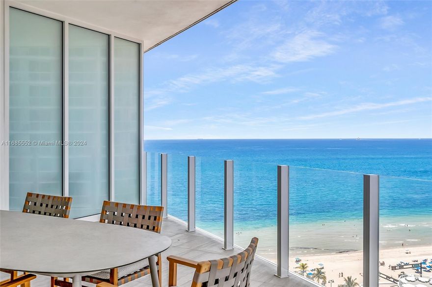 This unit is NOT IN THE HOTEL PROGRAM & can be rented thru AirBNB or used by owner w/o restrictions. Enjoy panoramic views of the ocean & city from this luxurious unit, fully furnished by FOUR SEASONS. Relax in the sumptuous master BR, complete w/ a king-size bed, W/I closet & a spa-like en-suite bath + a private enclosed den which can be used as a 2nd BR. Additional Features: a spacious living area, Gourmet kitchen w/ SubZero & Wolf appliances, custom lacquered cabinetry & dining area for 6, two BA's, W/D, oversized Terrace & more! Enjoy the world-class amenities: a fitness center, spa, pool & 24-hr concierge services. The beach is just steps away, so you can enjoy the sun, sand & surf whenever you please. Experience luxury living at its finest in Fort Lauderdale's most coveted address.