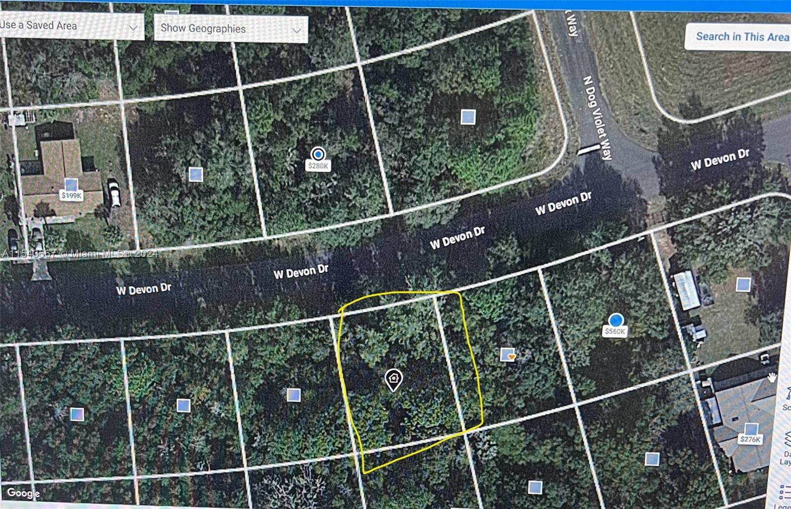 CITRUS SPRINGS UNIT 02 - Land