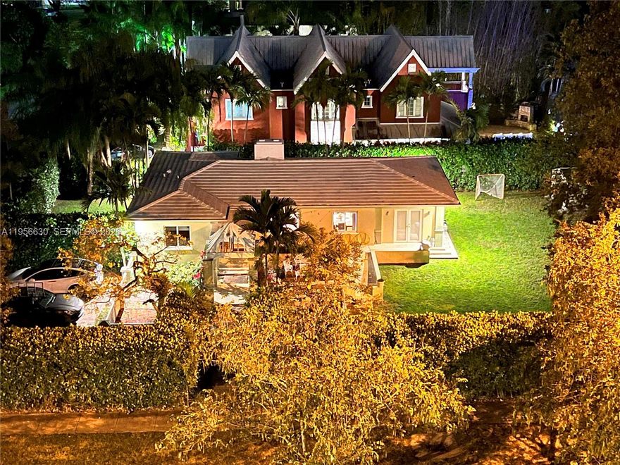 Rarely on the market!!! Exquisite Gorgeous 3 bedroom 3 baths plus den in High Pines with a gorgeous fireplace, new master bedroom & bath, two jacuzzi tubs, split plan, oak wood floors, marble baths, ELFA walking master closet & ELFA closet, stainless steel appliances & counter, whole home water purifier and softener, walking closet, bistro lighting outdoor area plus much more. Walk to best restaurants, shops, movies, bookstore, schools, grocery, while enjoying beautiful private chateau...Home may come Completely Furnished, Partially Furnished or Unfurnished. Conveniently located steps away from the SoMi shopping- Publix-Whole Foods, Whip n Dip, fine restaurants, Sunset Elementary Schools, Metrorail ride and major transportation. Easy to show-text the listing agent.