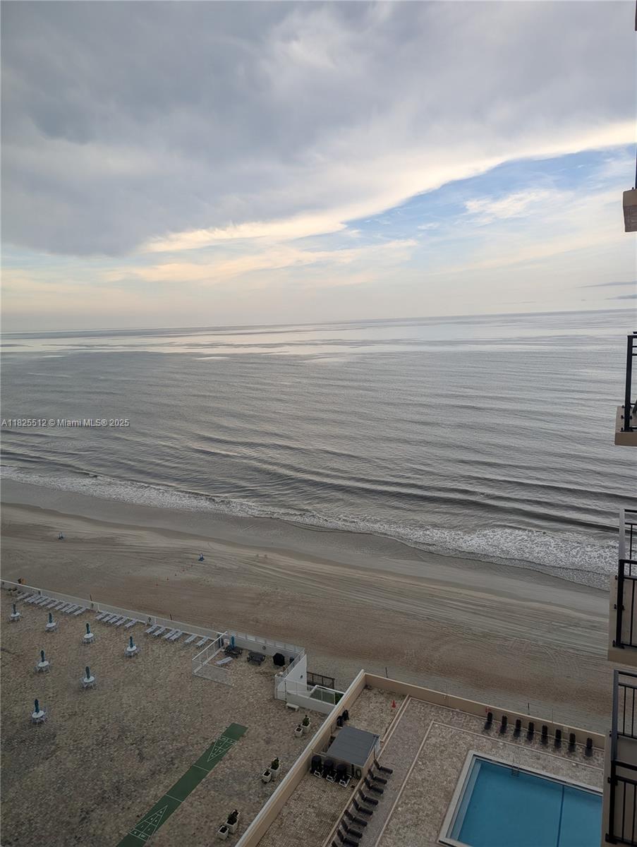 Amazing 2/2 direct Ocean view from this corner residence! Wonderful Sunrise & Sunsets from the living room! Renovated kitchen w/granite counters, new appliances, tile flooring throughout, new AC plus updated master bedroom gorgeous view from the balcony facing the river and the ocean! Amenities include Party Room/Club House, Shuffleboard, GYM, Outdoor Grille Area, Library, Large Patio/Deck next to the Beachside Pool with access to the Ocean! Assigned parking space & a storage unit. Great Restaurants nearby, Community Center, Pickle Ball, Executive Golf Course & Senior Center. NO PET BUILDING. FULLY FURNISHED.