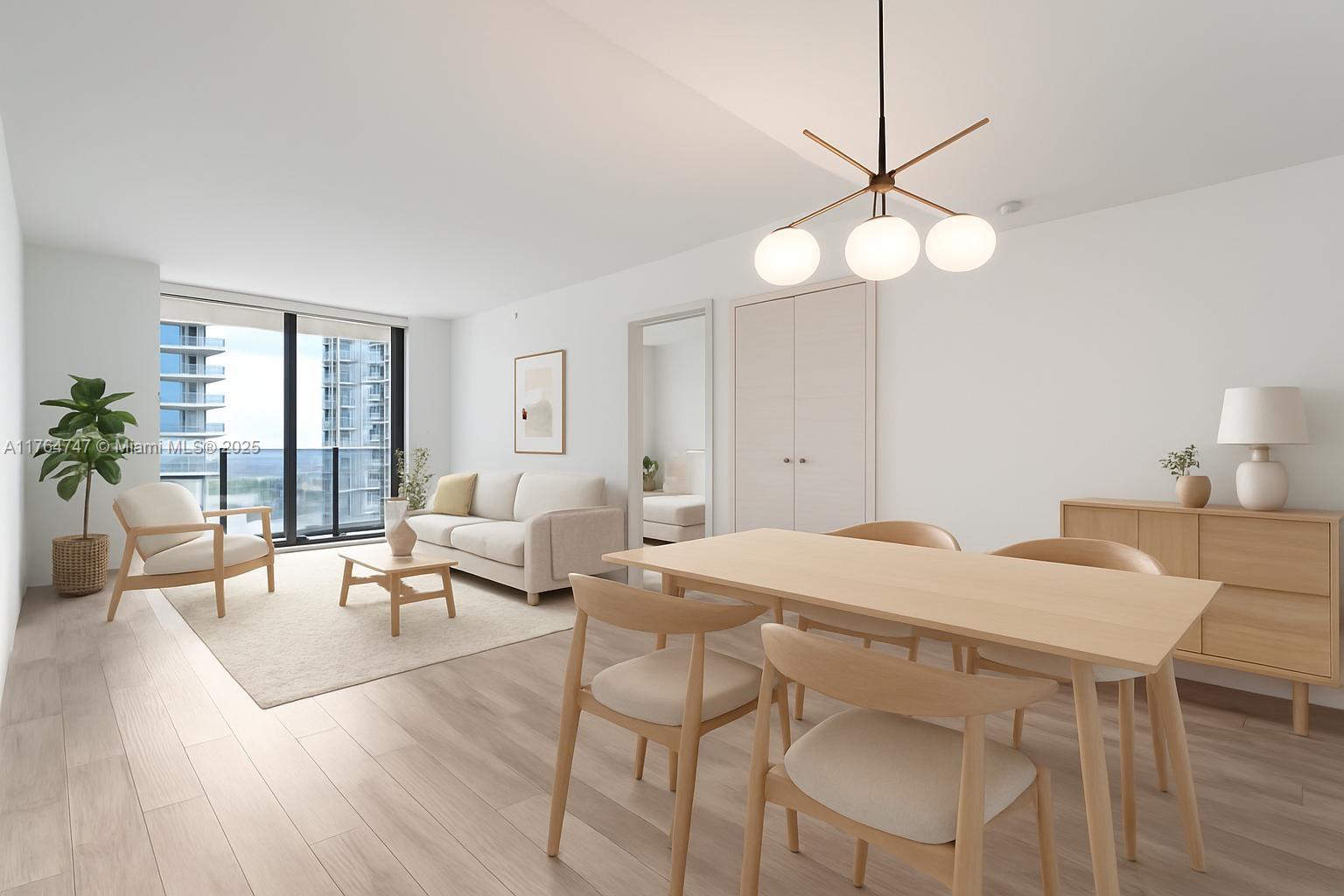 Live in the heart of Brickell at SLS Lux, the most luxurious building in the area. This stunning 2 bed, 2 bath + den residence features a private foyer with elevator access directly to the unit, floor-to-ceiling windows, sleek Italian kitchen, and a private balcony with city views. Enjoy world-class amenities: rooftop pool, spa, fitness center, tennis court, BBQ area, and 24/7 concierge. Steps from Brickell City Centre, top restaurants, and nightlife. A true gem in Miami’s most exclusive tower!
Easy to show.
Financing available through preferred lender for SLS LUX.