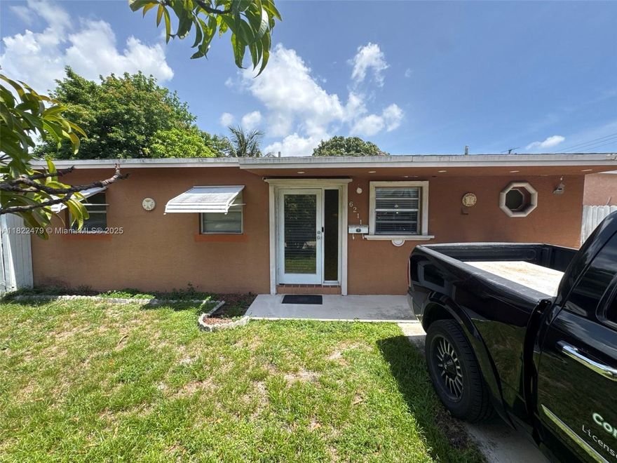 This charming 2-bedroom, 1-bath home features a brand-new roof installed in 2025 and upgraded flooring throughout the common areas. Enjoy your own private pool—perfect for relaxing or entertaining— NO HOA. Survey available.