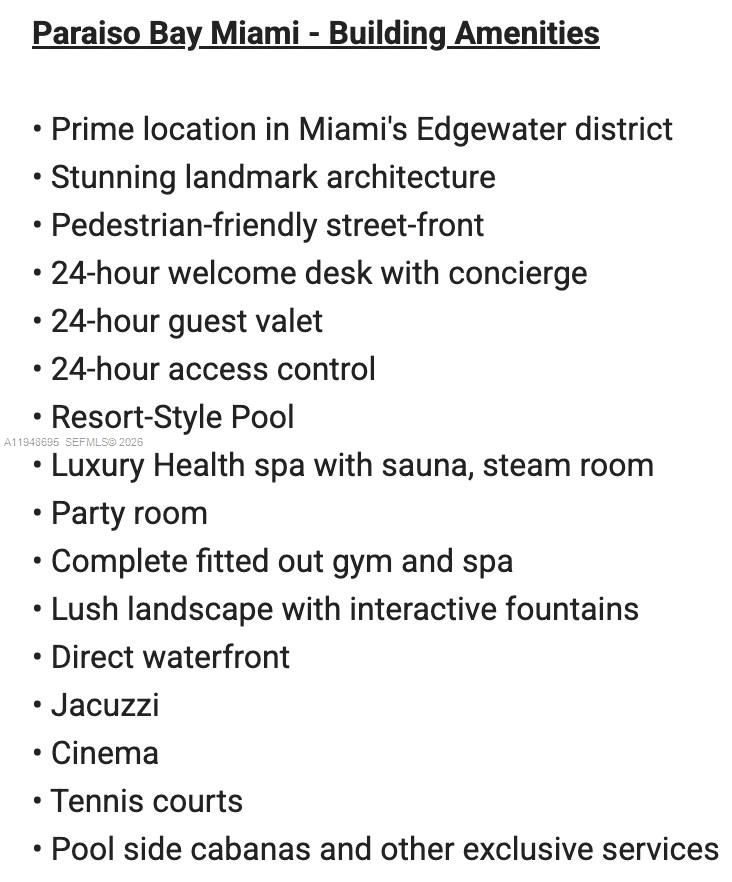 PARAISO BAY CONDO - Residential