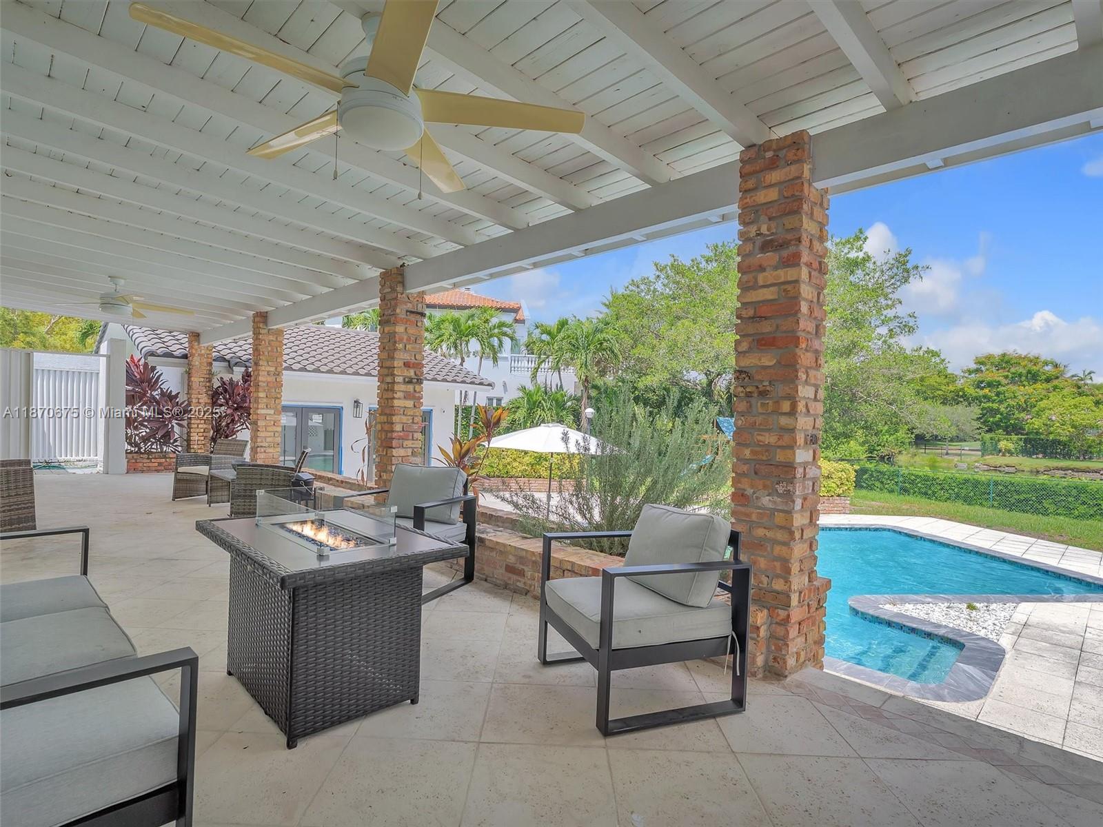 Elegant estate living in the heart of Pinecrest! This beautifully updated residence sits on a lush corner lot with mature landscaping and plenty of room to relax or entertain. Featuring spacious living areas, modern finishes, and abundant natural light, the home blends comfort and style seamlessly. The gourmet kitchen, inviting bedrooms, and spa-like baths create the perfect retreat. Outdoors, enjoy a sparkling pool, covered terrace, and ample yard space. The guest house has two separate efficiencies with their own private bathrooms and entrances great for pool house, office or guest quarters. Located near top-rated schools, parks, and shopping, this property combines luxury and convenience in one of Miami’s most desirable neighborhoods.