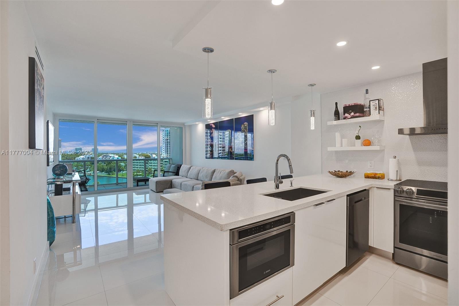 Rental Property at 100 Bayview Dr 802, Sunny Isles Beach, Miami-Dade County, Florida - Bedrooms: 1 
Bathrooms: 2  - $3,300 MO.