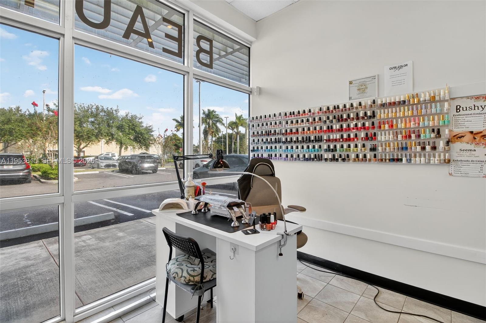 Turnkey Full-Service Beauty Salon & Barbershop – Prime Kendall Location