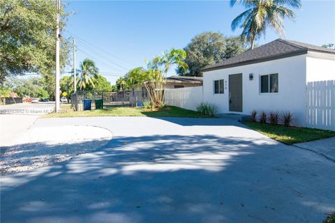 A home in Miami