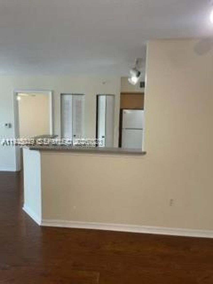 Very nice Condo on second floor , all wood floors new, nice open concept with nice kitchen, Washer and  dryer in the unit. all windows are impact windows, nice balcony for relaxing the afternoons, blinds in all the rooms, close to shopping center and to the beach.
 MONDAY - WEDNESDAY FROM 9-2
FRIDAY FROM 10 - 2