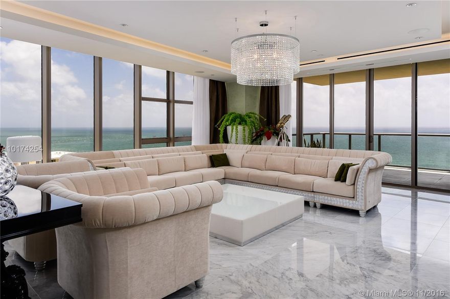 REPRESENTING THE ULTIMATE IN LUXURY OCEANFRONT LIVING, STUNNING DESIGNER CORNER RESIDENCE, NOW AVAILABLE AT THE WORLD RENOWN ST REGIS, BAL HARBOUR. PRIVATE ELEVATOR LANDING OPENS UP TO A STRIKING 3884 SF LIVING SPACE FRAMED WITH PANORAMIC FLOOR TO CEILING WINDOWS OVERLOOKING THE ATLANTIC OCEAN AND INTRACOASTAL..RESIDENCE IS EQUIPPED WITH IN-HOME SECURITY SYSTEM AND SMART HOME CAPABILITIES. RESIDENTS CAN ENJOY: 24 HOUR CONCIERGE AND ROOM SERVICE, FULL SERVICE SPA.