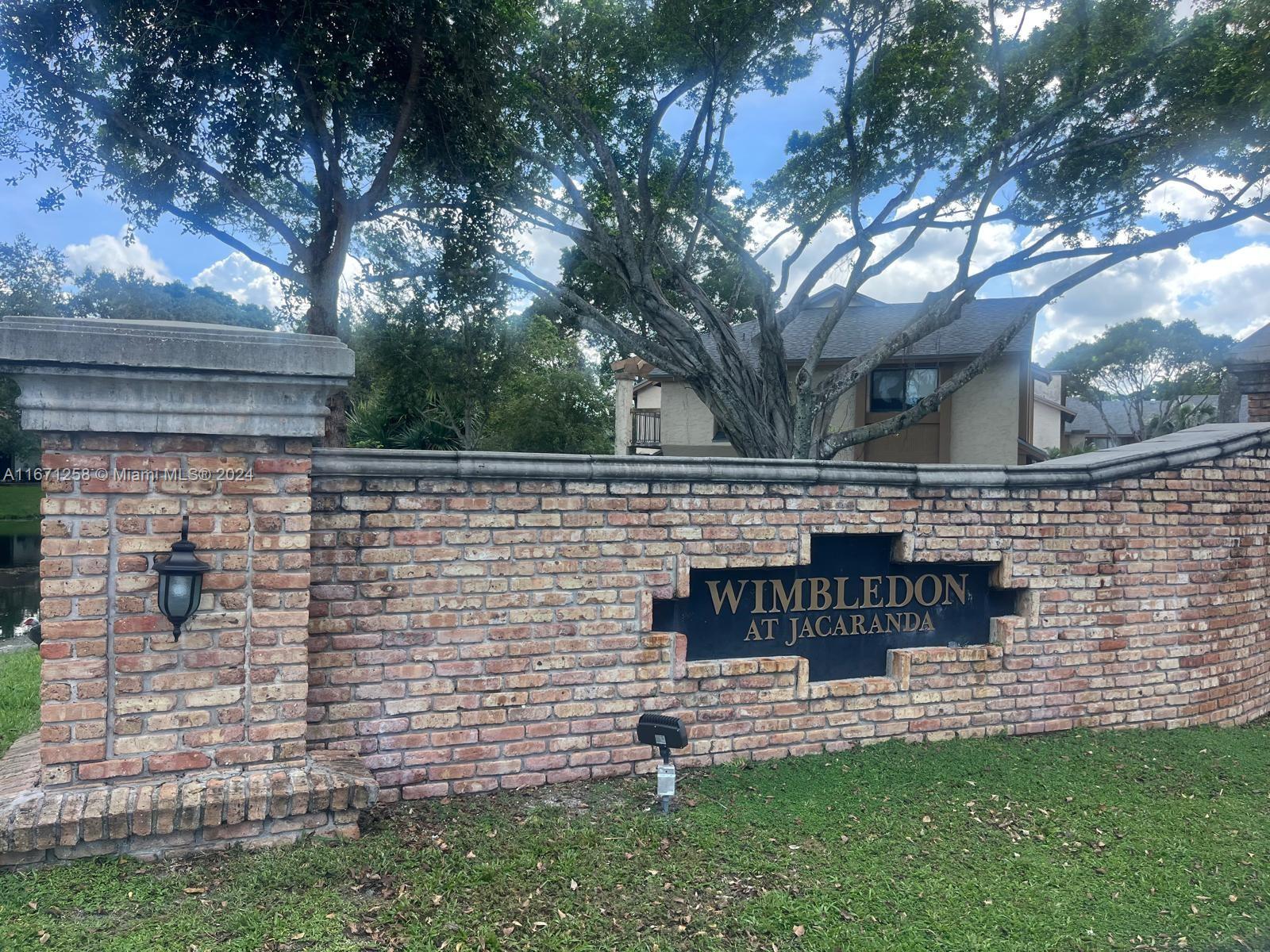 WIMBLEDON AT JACARANDA CO - Residential