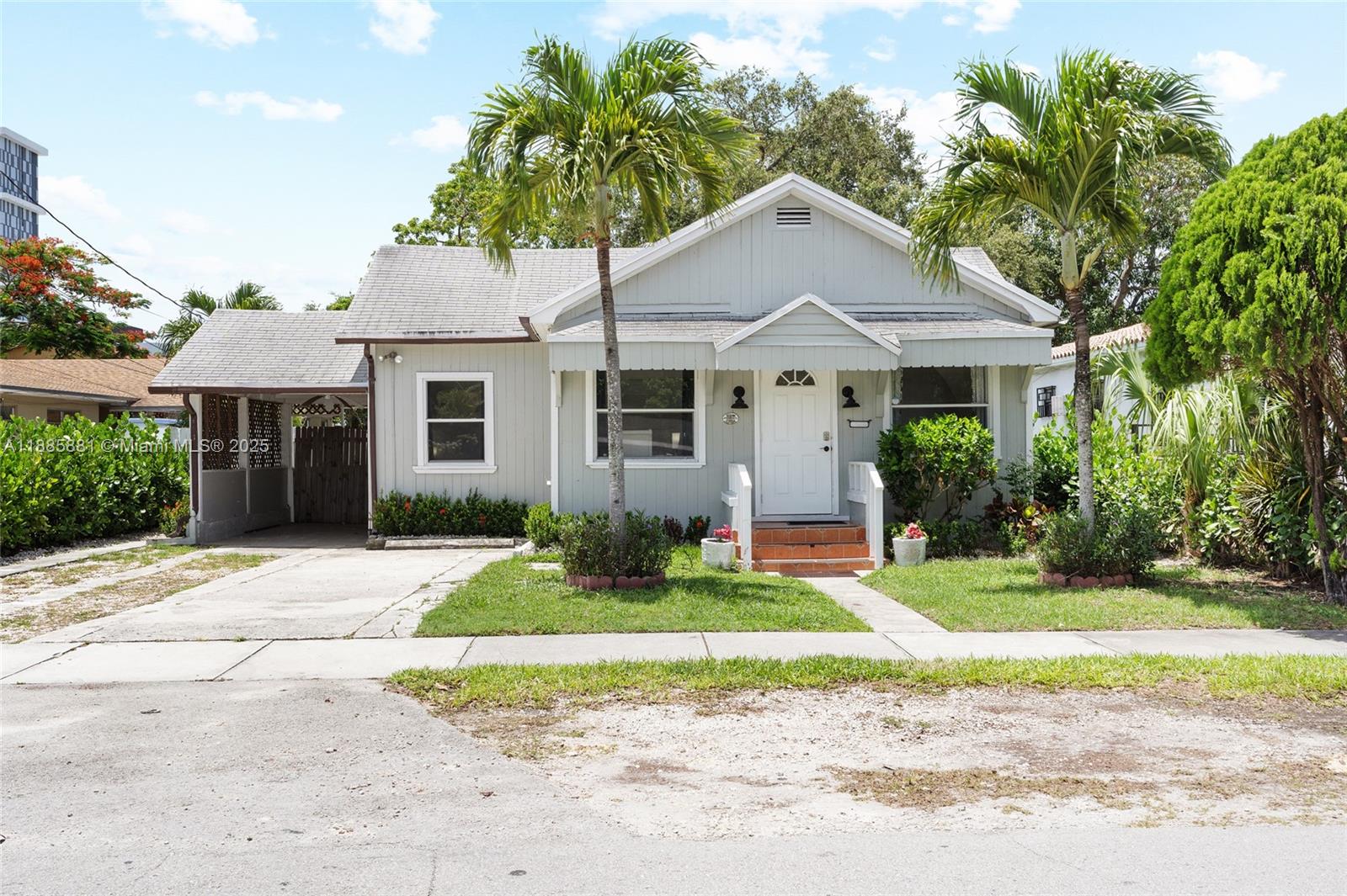 Beautifully remodeled duplex featuring three legally built structures, offering 5 bedrooms, 6 full bathrooms, and an additional studio space. The entire property has been updated with porcelain floors and central A/C. Located in the sought-after Shenandoah/Pine area, near Coral Way, this property offers a prime location for any purpose, whether you’re looking for a high-performing investment or a multigenerational living setup. It’s in a highly centralized area with strong rental demand. Enjoy in-unit washer and dryer, 2 charming patios, and the exciting potential to develop luxury duplexes under current zoning regulations. Just minutes from Grove Center Station, Coconut Grove, and Coral Gables, this is a fantastic opportunity in a neighborhood with strong appreciation and long-term value