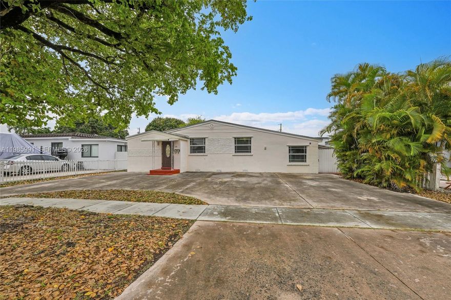 Spacious 4-bedroom, 3-bath single-family home offering excellent potential for multigenerational living! This residence features a flexible layout with ample living space, ideal for extended family opportunities. Property sits on a generously sized lot with access from the rear alleyway, plenty of room for outdoor enjoyment and future expansion. Conveniently located in a desirable neighborhood near schools, shopping, and major highways. A great opportunity for both homeowners and investors alike—don’t miss out! Attractively Priced for only All Cash Buyers.