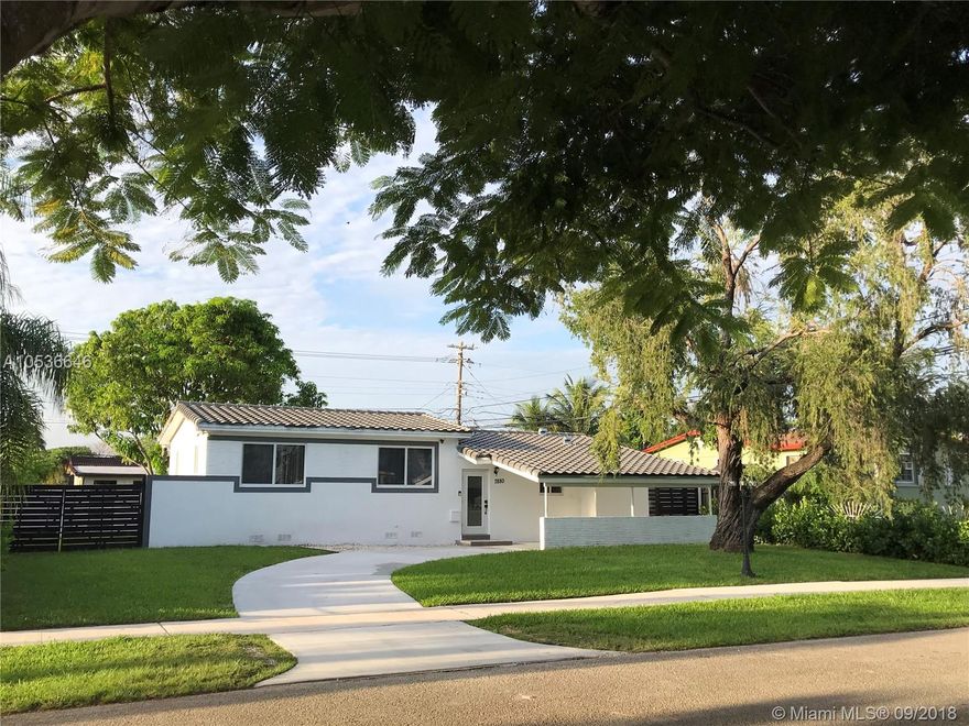 This beautiful home is in the sought-out Westchester community. Home features 3 bedrooms and 2 bathrooms on a large 7,500 sf lot with room for a boat or RV and pool . Beautiful remodeled modern kitchen with quartz countertops, new stainless-steel appliances, water heater, washer, dryer, Impact Windows and doors, new A/C and new roof. Beautiful wood floors, and LED lighting throughout. Home includes floor plan for a new large master bedroom and bath. Don't miss this opportunity of owning this lovely move in ready home, in this great and very central community, close to freeways, shopping, parks, and excellent schools.