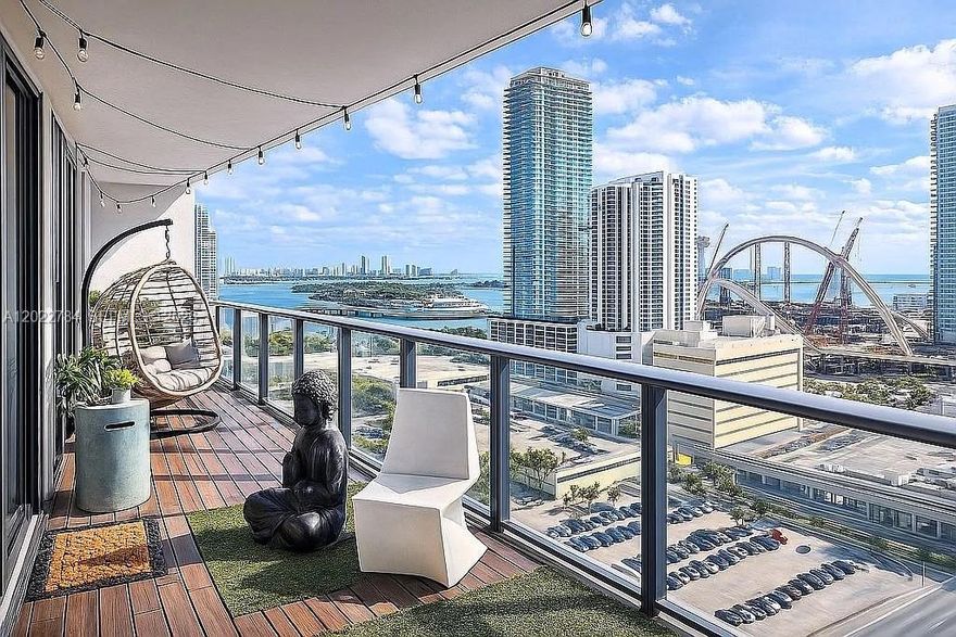 SELLER WILL PAY ALL BUYERS CLOSING COSTS AND BUY DOWN THE CURRENT INTEREST RATE AND GIVE MONEY TOWARDS REPAIRS. Experience resort-style living in one of Miami’s premier high-rise communities. Enjoy exceptional amenities including multiple pools, fitness center, sauna and spa, racquetball court, theater, social lounges, and 24-hour concierge and security services. Ideally located near the Metromover, public transportation, dining, nightlife, Wynwood, the Design District, and downtown Miami attractions. A perfect blend of luxury, comfort, and urban convenience.