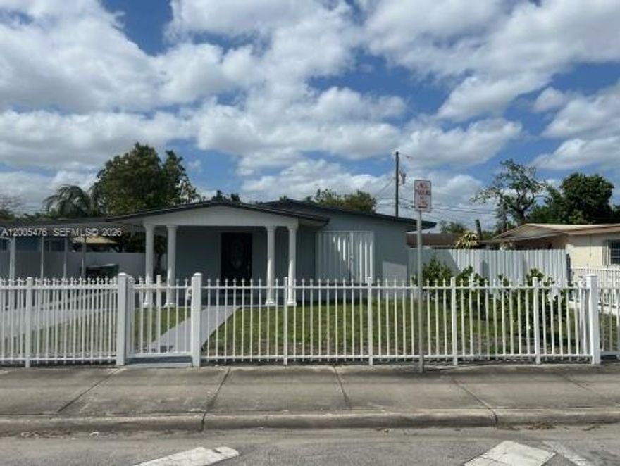 AAA very centrally located in the heart of Hialeah , close to  Miami International Airport, ( Hialeah DR) lots of parking space currently rented with contract , tenants and owner are very cooperative. most of the appliances are brand new and inside is fresh painted everything redone /retouch and is in  excellent condition