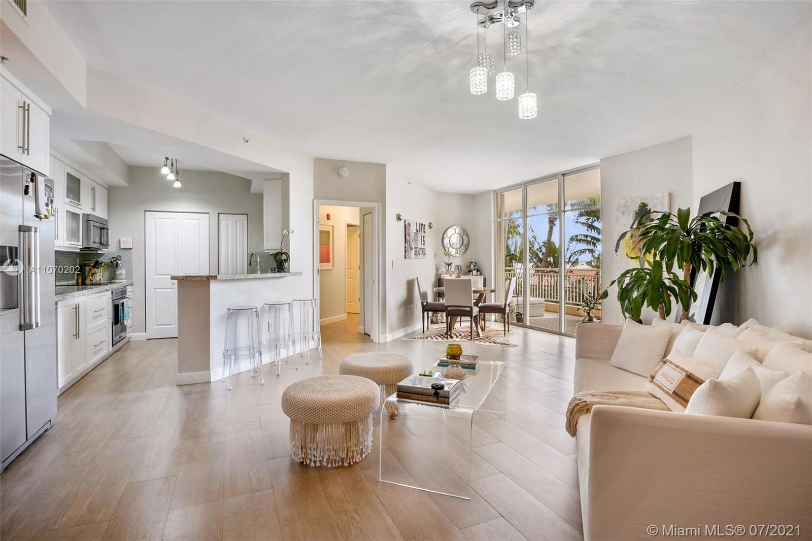 Nestled on the NE corner of Biscayne Bay's Belle Island, just steps from the historic Standard Hotel, enjoy this spacious 1390sqft totally upgraded 2bdrm/2.5bath split plan unit is equal to two masters. Owner's visioned dream home and wants to "loan" it to the right person, kitchen and baths all redone & porcelain wood grain tile floors. Master bdrm has two amazing walk-in closets. Both bdrms access balcony. Enjoy this unique, private 48-unit complex's full compliment of amenities: pool, gym, security, paddle board, sandy beach area, bike storage and one covered/assigned parking space. A few blocks walk to Sunset Harbor provides multiple dining choices; easy walk to Fresh Market, Publix & Lincoln Road; or, stop at Trader Joe's. Rent includes water/trash/basic cable. Available September 1.