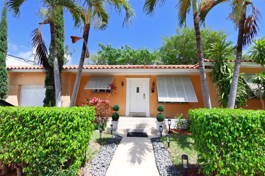 3/2 near everything in Coral Gables A must see. The zoning for this property could also changes to commercial. A great buy.