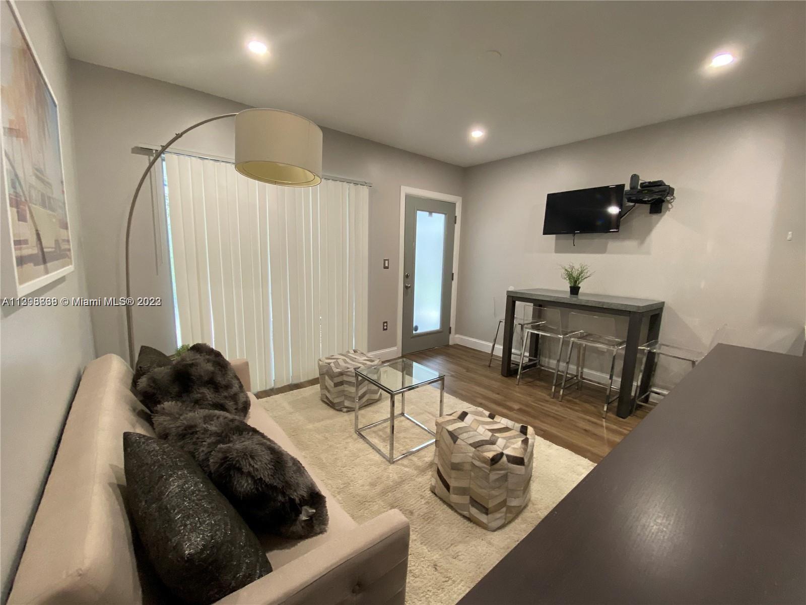 Wonderful apartment in the most desired location in Miami Beach. Short distance to the beach, hotels, restaurants and the fabulous Lincoln Rd. Italian style kitchen with stainless steel appliances, wine cooler, luxurious bathroom, washer-dryer combo in unit. Fully furnished, cable and internet included. Tenant occupied, available on or after June 25th.
