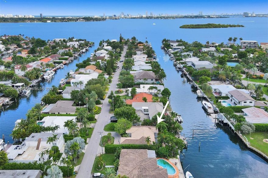 Amazing opportunity to rent a waterfront home in Sans Souci Estates! This home offers 4 bdrms PLUS den (office room, etc.), 2.5 baths, large living room. The kitchen is fully equipped w/stainless steel appliances & large cooking island. This modern-contemporary house offers renovated bathrooms, spacious bedrooms, recessed lighting & more. Living room opens out to an immense backyard w/a private dock overlooking 75ft of water frontage. Relax in the brand new hot tub while enjoying the tranquility of your backyard. The property provides a boat lift, no fixed bridges, & is seconds to the open bay! Minutes to Bay-Harbor shops, Whole Foods, Aventura mall & beaches. Property can be rented furnished or unfurnished. Owner will rent for less than a year at a different rate, inquire today!