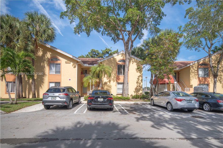 See directions provided. READ broker remarks. No pets allowed. 600 credit score required by condo. Beautifully upgraded corner unit condo in Coral Springs. 1,044 square feet of living area near the Sawgrass Exwy, places of worship, shopping malls, supermarkets, and great schools in a quiet, residential area. The all-ages community features a large pool with spa, large, tented lounge and BBQ areas, and a tennis court, next to Cypress Park so you and the kids can get all the exercise you need. Washer and dryer are conveniently inside the unit. Kitchen features stainless steel appliances and granite countertops. 1 assigned parking space, guest spaces and the mailbox are in front of the unit. Large windows let tons of natural light in and the very private balcony offers a very relaxing water view.