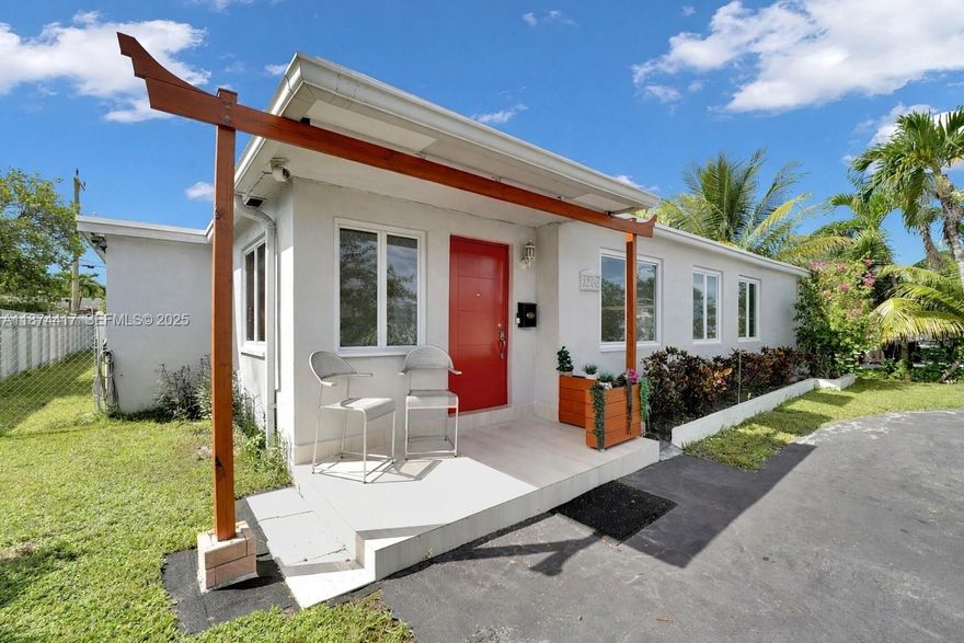 Charming 3/2 home in North Miami (NoMi), one of the most sought-after cities with strong leadership and exciting new developments. Location, location, location! Just minutes from Publix, Target, Costco, a variety of restaurants, several parks, and quick access to I-95, this home offers comfort and convenience. Nearly Equidistant between MIA and FTL Airports. The circular driveway provides ample parking, while the spacious split floor plan, large bedrooms, and generous kitchen make it ideal for both entertaining and family living. A huge backyard with alley access is perfect for boats or trailers, plenty of space for a future pool. Find a storage/laundry room for added functionality. Tankless Water heater. And to top it all off, the home features a brand-new roof completed June 2025!