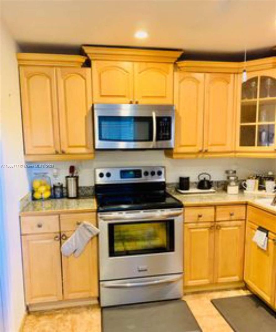 Come see this bright and spacious 3/2, remodeled private corner unit located in the sought-after area of Palm Aire Country Club. New Stainless-steel appliances, new washer/dryer, 20-inch porcelain tile floors, large walk in closets, new A/C system and impacted windows. Beautiful view of the Oaks Golf Course off the sizable private patio. Highly manicured landscape surrounds the entire community, which is equipped with heated pools, walking paths, tennis, basketball, volleyball, paddle ball courts and a playground. Centrally located to express ways and minutes away from shopping, restaurants and the beach.